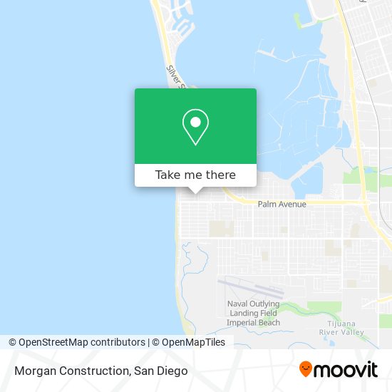 Morgan Construction map
