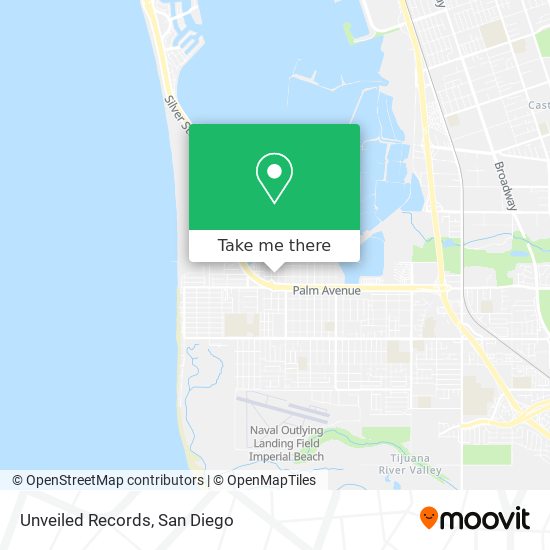 Unveiled Records map