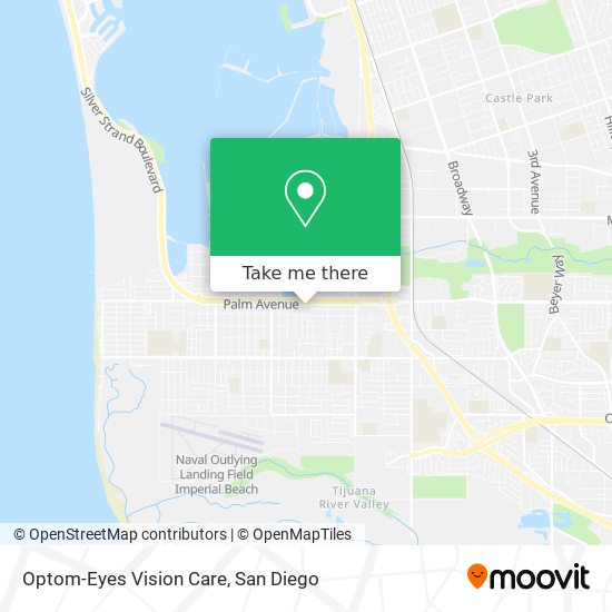 Optom-Eyes Vision Care map