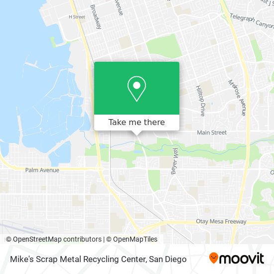 Mapa de Mike's Scrap Metal Recycling Center