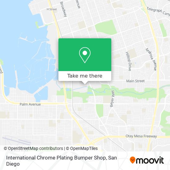 International Chrome Plating Bumper Shop map