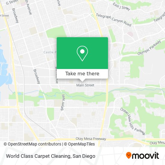 Mapa de World Class Carpet Cleaning