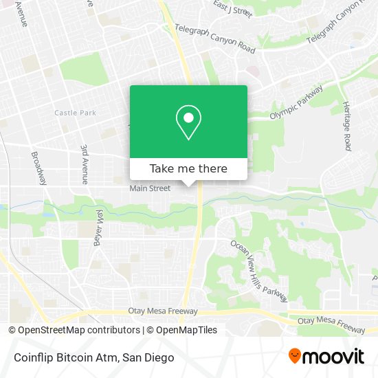 Mapa de Coinflip Bitcoin Atm