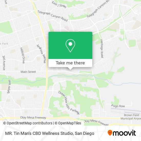 Mapa de MR. Tin Man's CBD Wellness Studio