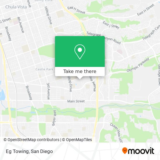 Eg Towing map