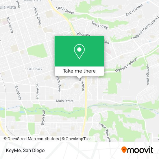 KeyMe map