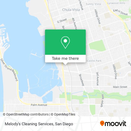 Melody's Cleaning Services map