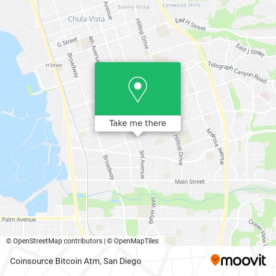 Mapa de Coinsource Bitcoin Atm