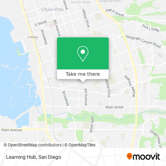 Learning Hub map