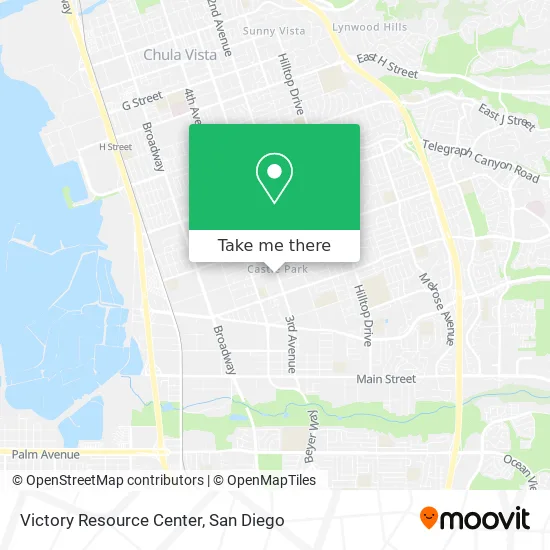 Victory Resource Center map