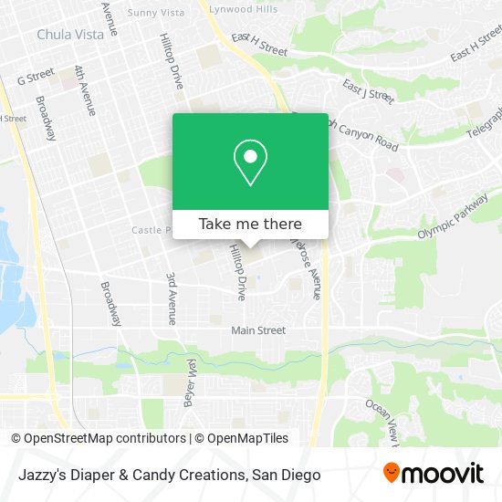 Jazzy's Diaper & Candy Creations map