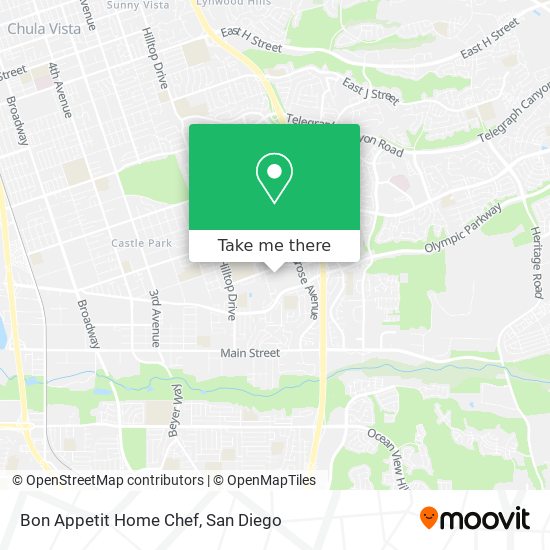 Bon Appetit Home Chef map