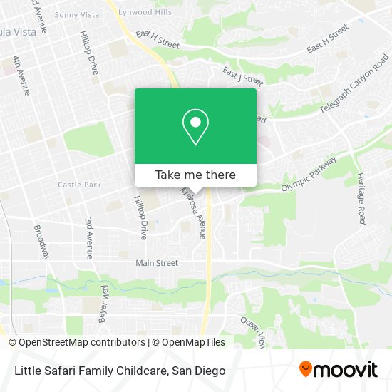 Mapa de Little Safari Family Childcare