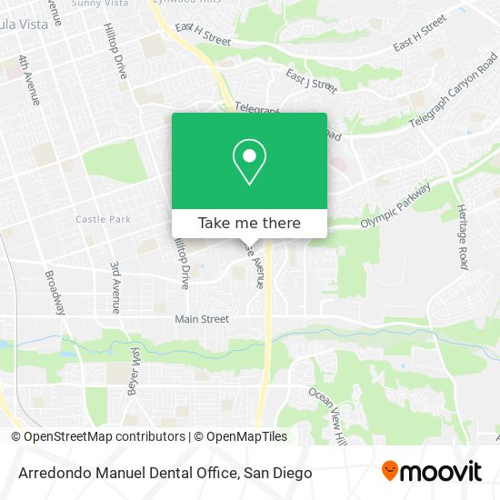 Mapa de Arredondo Manuel Dental Office