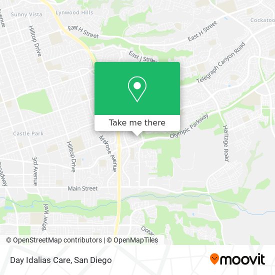 Day Idalias Care map