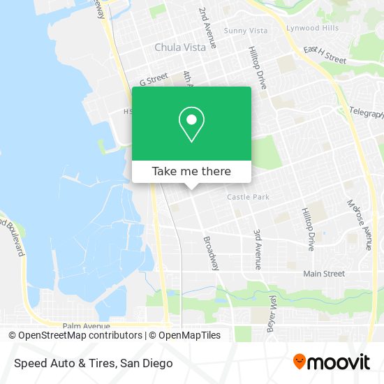 Speed Auto & Tires map