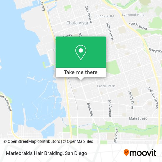 Mariebraids Hair Braiding map