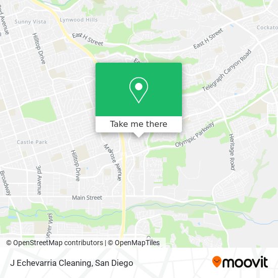 J Echevarria Cleaning map