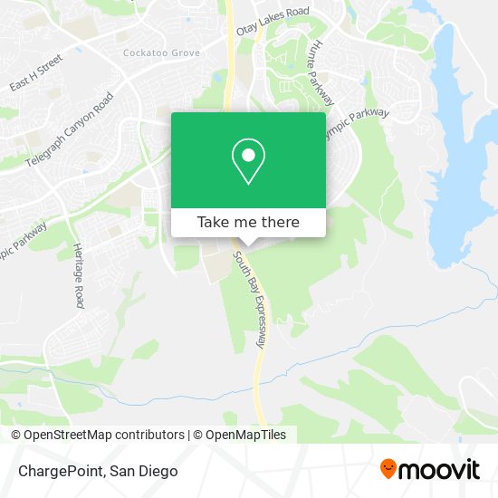 ChargePoint map