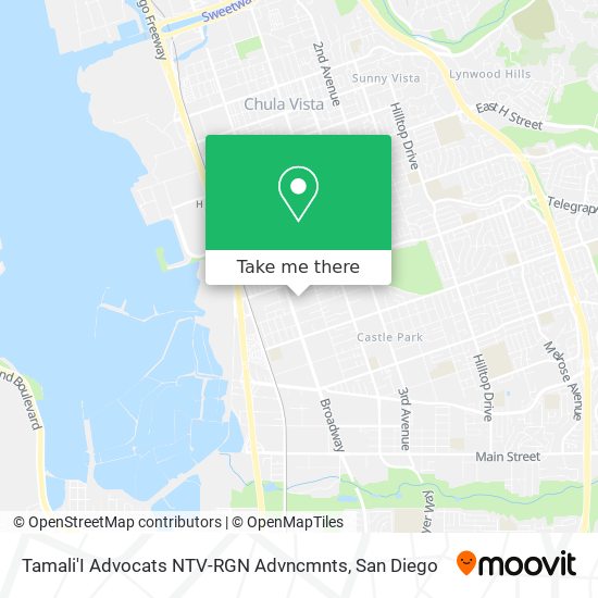 Tamali'I Advocats NTV-RGN Advncmnts map