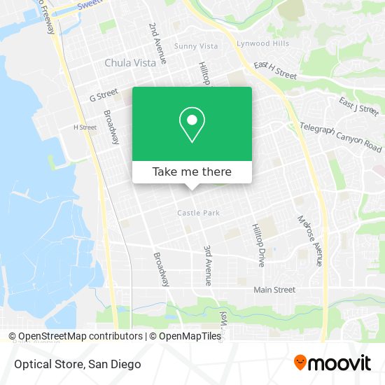 Mapa de Optical Store