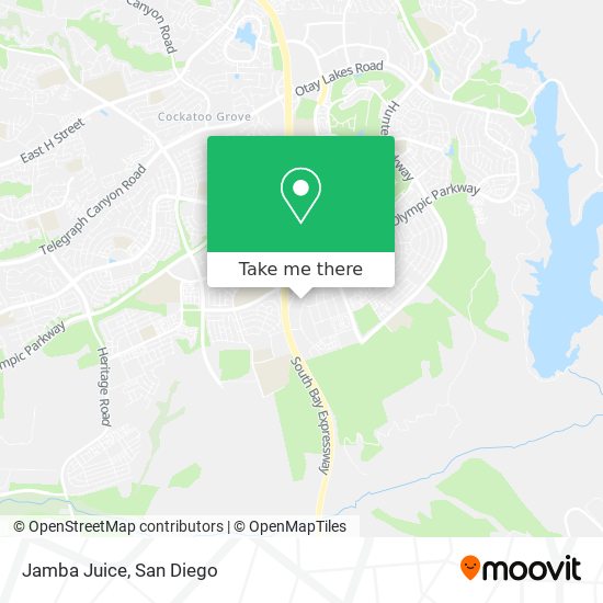 Jamba Juice map