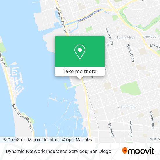 Dynamic Network Insurance Services map