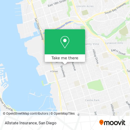 Allstate Insurance map