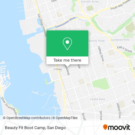 Beauty Fit Boot Camp map