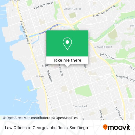 Mapa de Law Offices of George John Ronis