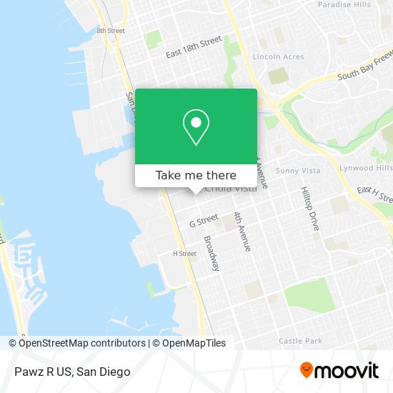 Pawz R US map