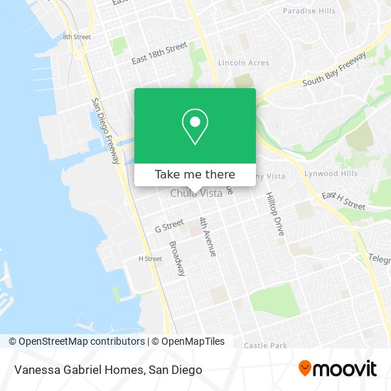 Mapa de Vanessa Gabriel Homes