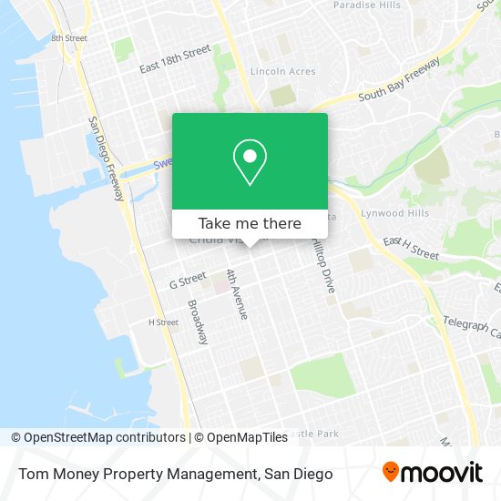 Tom Money Property Management map