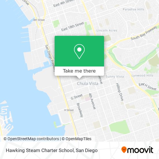 Hawking Steam Charter School map