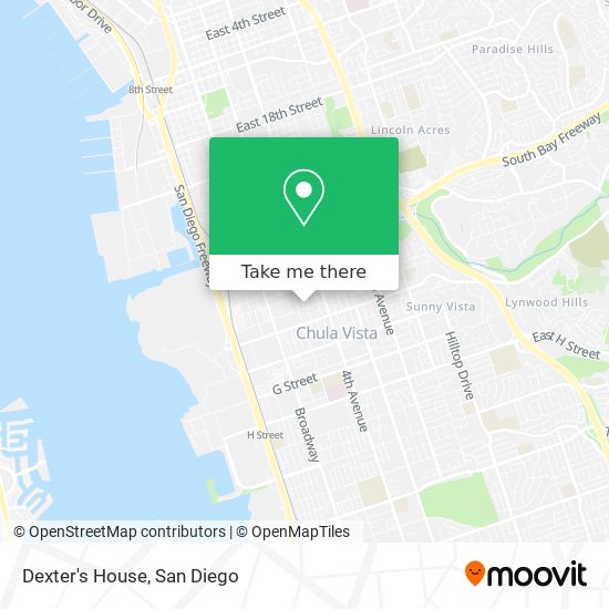 Dexter's House map