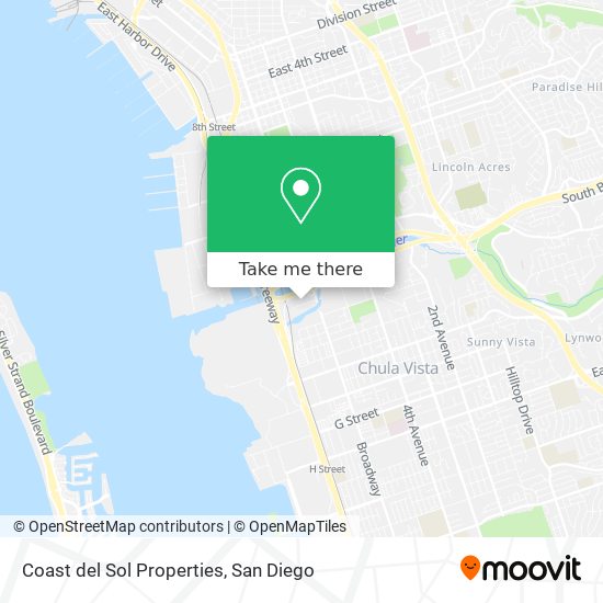 Coast del Sol Properties map