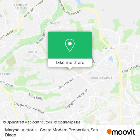 Marysol Victoria - Costa Modern Properties map
