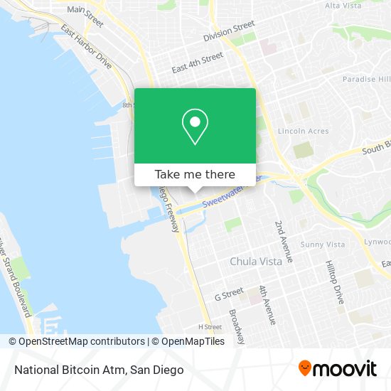 Mapa de National Bitcoin Atm