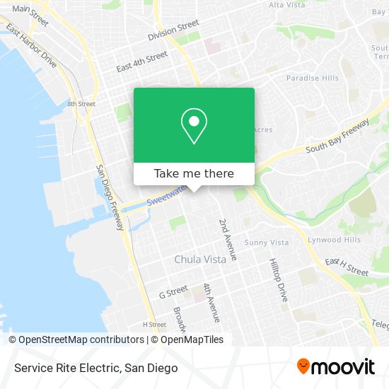 Mapa de Service Rite Electric
