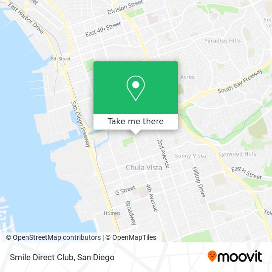 Smile Direct Club map