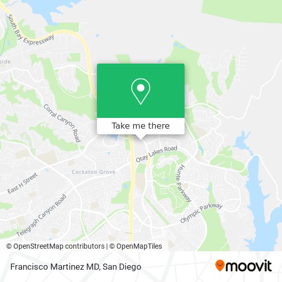 Francisco Martinez MD map