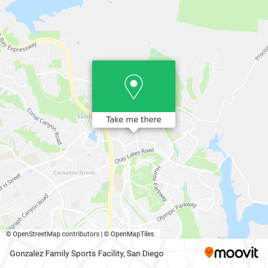 Gonzalez Family Sports Facility map