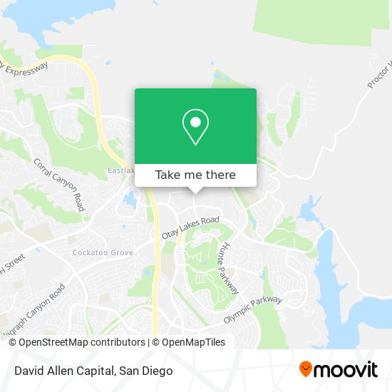 David Allen Capital map