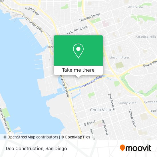 Deo Construction map