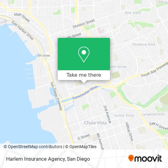 Harlem Insurance Agency map