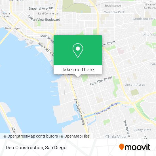 Deo Construction map