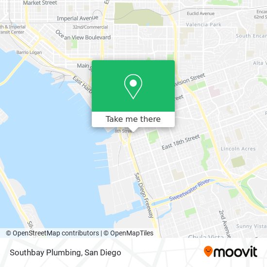 Southbay Plumbing map