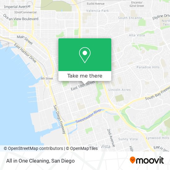 All in One Cleaning map