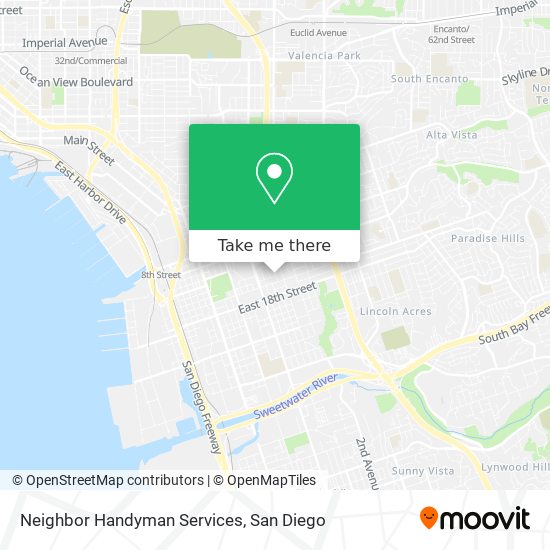 Mapa de Neighbor Handyman Services
