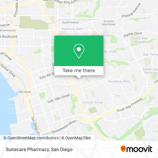 Mapa de Suitecare Pharmacy